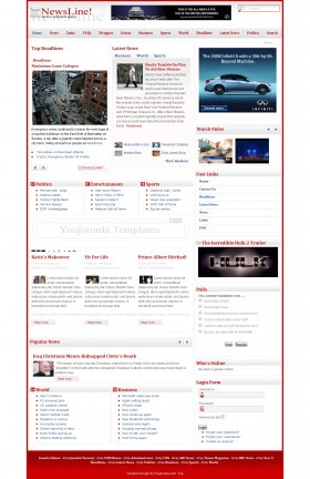 Newsline - Ultimate Joomla News Portal